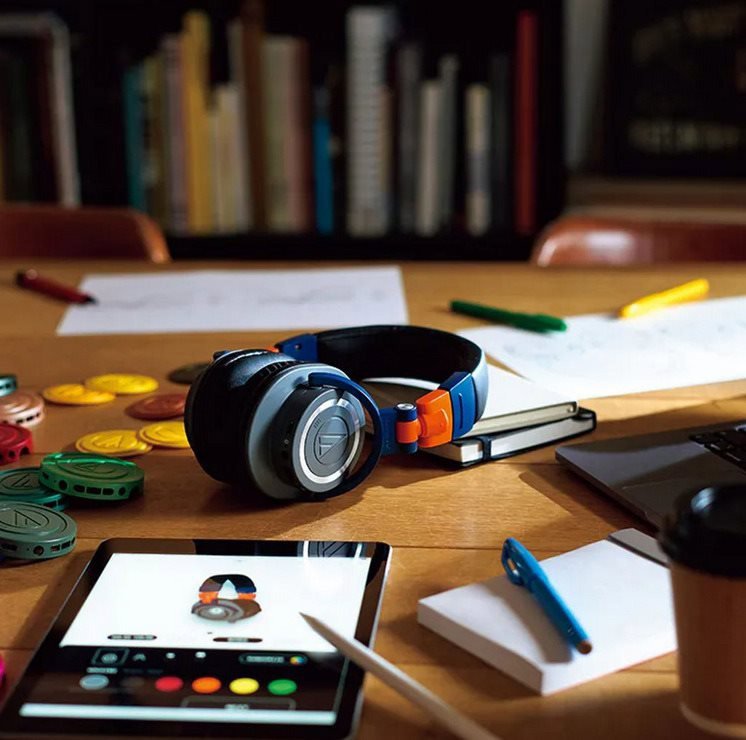 Bezdrôtové slúchadlá Audio-Technica ATH-M50xBT2 LAB