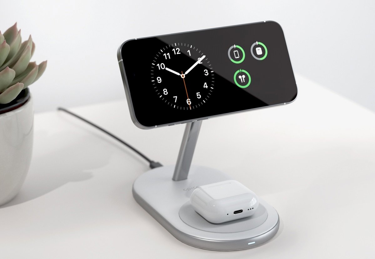 MagSafe bezdrôtová nabíjačka Epico UltraBase EX40 Qi2 2in1 Mag+