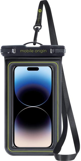 Vodotesné puzdro Mobile Origin Waterproof Floating Case 6.8" Black/Green