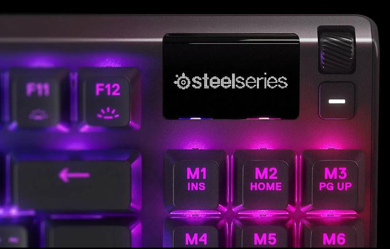 Herná klávesnica SteelSeries Apex 7 TKL - Ghost