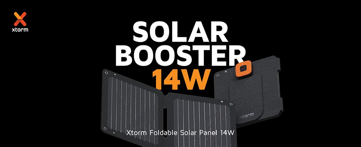 Solárny panel Xtorm SolarBooster 14 W - Foldable Solar Panel