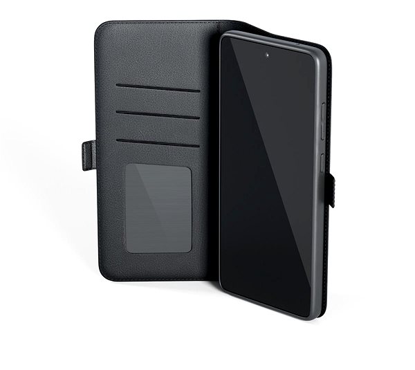 Puzdro na mobil Spello by Epico flipové puzdro Xiaomi Redmi Note 13 Pro + 5G – čierna