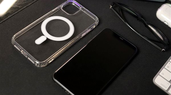 Kryt na mobil Swissten Clear Jelly MagStick pre Apple iPhone 15 / transparentný.