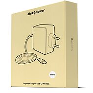 AlzaPower Laptop Charger W650C biely - Napájací adaptér