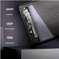 AXAGON EE25-A6M, screwless RAW alu box 2,5&quot; HDD/SSD, SuperSpeed USB 5 Gbps - Externý box