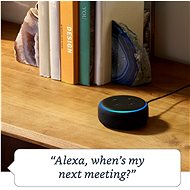Amazon Echo Dot 3. generácie Heather Gray - Hlasový asistent