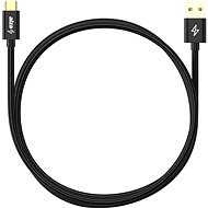 AlzaPower AluCore Charge 2.0 USB-C 3 m Black - Dátový kábel