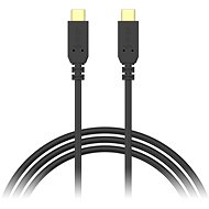 AlzaPower Core USB-C/USB-C 2.0, 5 A, 100 W, 1 m čierny - Dátový kábel