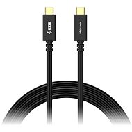 AlzaPower AluCore USB-C/USB-C 3.2 Gen 1, 3 A, 60 W, 0,5 m čierny - Dátový kábel