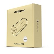 AlzaPower Car Charger P310 USB-C Power Delivery Biela - Nabíjačka do auta