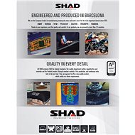 SHAD Comfort Seat black/grey, grey seam (without logo) for HONDA 