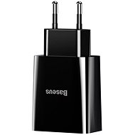 Baseus Speed Mini QC Dual USB Quick Charger 10,5 W Black - Nabíjačka do siete