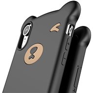 Baseus Bear Silicone Case pre iPhone Xr 6,1&quot; Black - Kryt na mobil