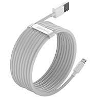 Baseus Simple Wisdom Lightning Data Cable 1,5 m White (2 ks) - Dátový kábel