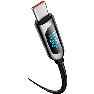 Baseus Display Fast Charging Data Cable Type-C to Type-C 100 W 1 m Black - Dátový kábel