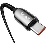 Baseus Display Fast Charging Data Cable Type-C to Type-C 100 W 1 m Black - Dátový kábel
