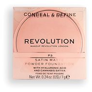 revolution satin matte powder foundation p3