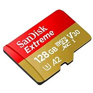 SanDisk microSDXC 128 GB Extreme A2 UHS-I (V30) U3 + SD adaptér - Pamäťová karta