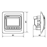 Elektrobock PT712-EI + senzor podlahy - Inteligentný termostat