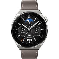 Huawei Watch GT 3 Pro 46 mm Gray Leather - Smart hodinky