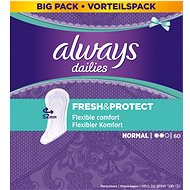 ALWAYS Dailies Fresh&Protect Normal Intímky 60 ks - Slipové vložky