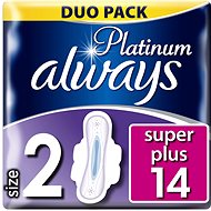 ALWAYS Platinum Ultra Super Plus Duopack 14 ks - Menštruačné vložky