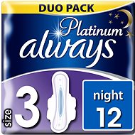 ALWAYS Platinum Day & Night 12 ks - Menštruačné vložky