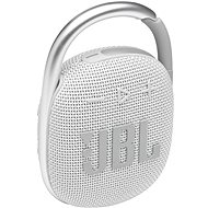 JBL Clip 4 biely - Bluetooth reproduktor