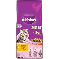 Whiskas granule Junior s kuracím 14 kg - Granule pre mačiatka