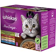 Whiskas kapsičky Casserole mixovaný výber v želé 12× 100 g - Kapsička pre mačky