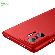 Lenuo Leshield pre Xiaomi Mi 11T/11T Pro, červený - Kryt na mobil