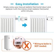 Meross Smart Thermostat Valve - Termostatická hlavica