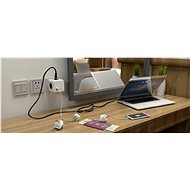 PowerCube Rewirable USB + Travel Plugs + IEC kábel - Zásuvka