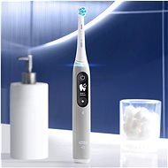 Oral-B iO Series 6 Grey Opal magnetická zubná kefka - Elektrická zubná kefka