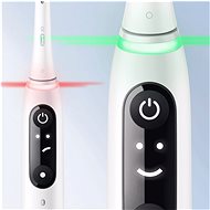 Oral-B iO Series 6 Duo White & Pink Sand magnetické zubné kefky - Elektrická zubná kefka