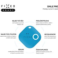 FIXED Smile PRO modrý - Bluetooth lokalizačný čip