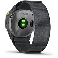 Garmin Enduro Steel/Grey UltraFit Nylon strap - Smart hodinky