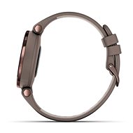 Garmin Lily Classic Dark Bronze/Paloma Leather Band - Smart hodinky