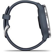 Garmin Venu2 Silver/Granite Blue Band - Smart hodinky