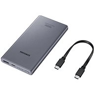 Samsung Powerbank 10000 mAh s USB-C, s podporou super rýchleho nabíjania (25 W), tmavo sivý - Powerbank