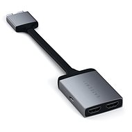 Satechi Type-C Dual HDMI Adaptér – Space Gray - Replikátor portov