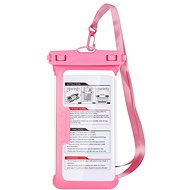 Seaflash vodoodolné TPU puzdro pre smartfón do 6,5&quot; ružové - Puzdro na mobil