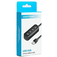 Vention USB HUB 2.0 4-ports 1 m Black - USB hub