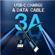 Vention Type-C (USB-C) <-> USB 2.0 Charge & Data Cable 1,5 m Black - Dátový kábel
