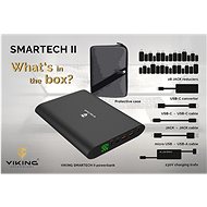 Viking Smartech II 40000mAh čierna QC 3.0 - Powerbank