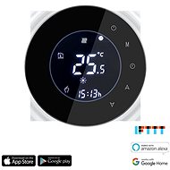 iQtech SmartLife GCLW-B, WiFi termostat na bojlery a kotle s bezpotenciálovým spínaním, čierny - Inteligentný termostat