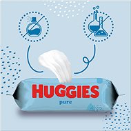 HUGGIES Pure 56 ks - Detské vlhčené obrúsky