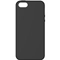 AlzaGuard Premium Liquid Silicone iPhone 5 / 5S / SE čierne - Kryt na mobil