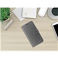 FIXED FIT Shine na Apple iPhone 5/5S/SE antracitové - Puzdro na mobil