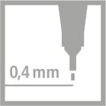 STABILO point 88 Mini/Pen 68 Mini, neón, 8 ks, puzdro - Fixky